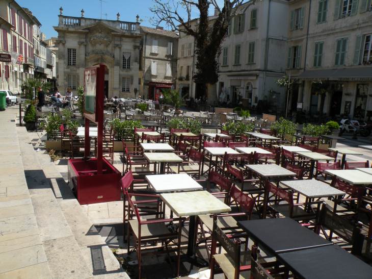  terrasses de cafés Place Crillon